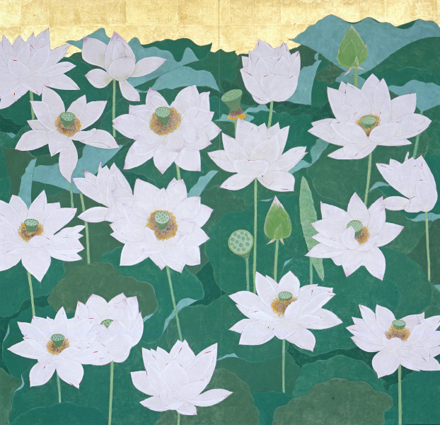 畠中光享、【暮れる刻】 畠中光享 日本画展清浄光明を描く | 承天閣美術館 | 臨済宗相国寺派