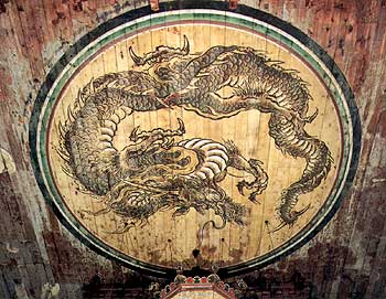 Banryūzu (coiled dragon image)